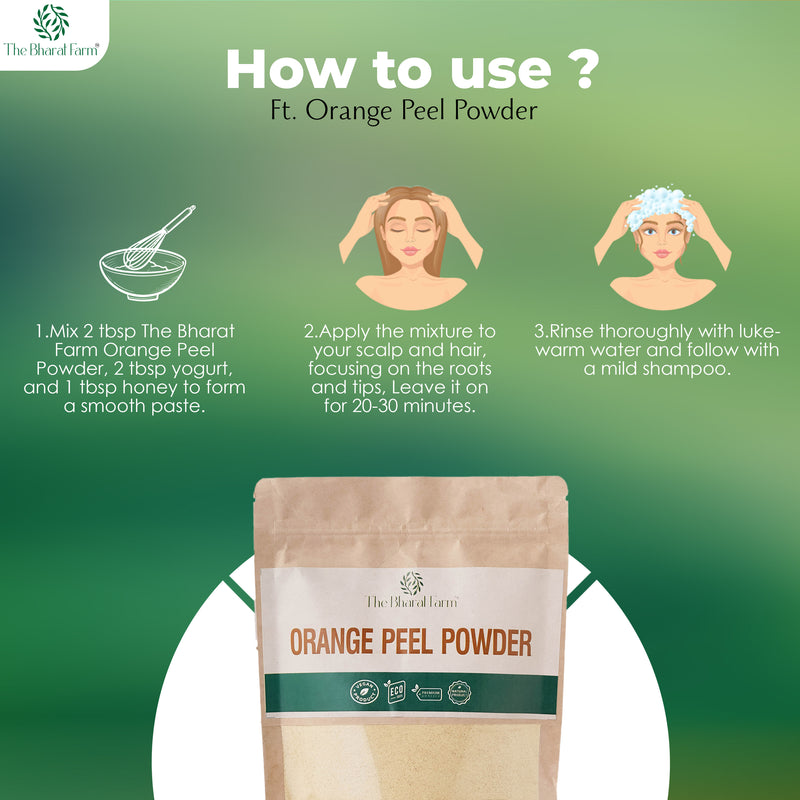 The Bharat Farm Orange Peel Powder