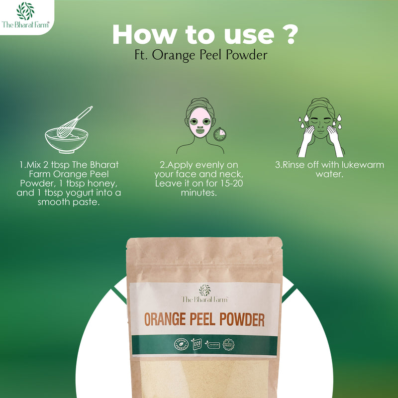 The Bharat Farm Orange Peel Powder