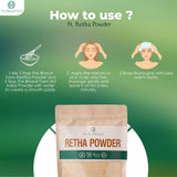 The Bharat Farm Retha Powder