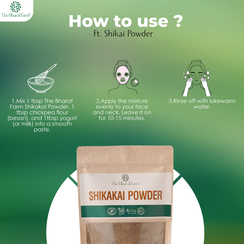 The Bharat Farm Shikakai Powder