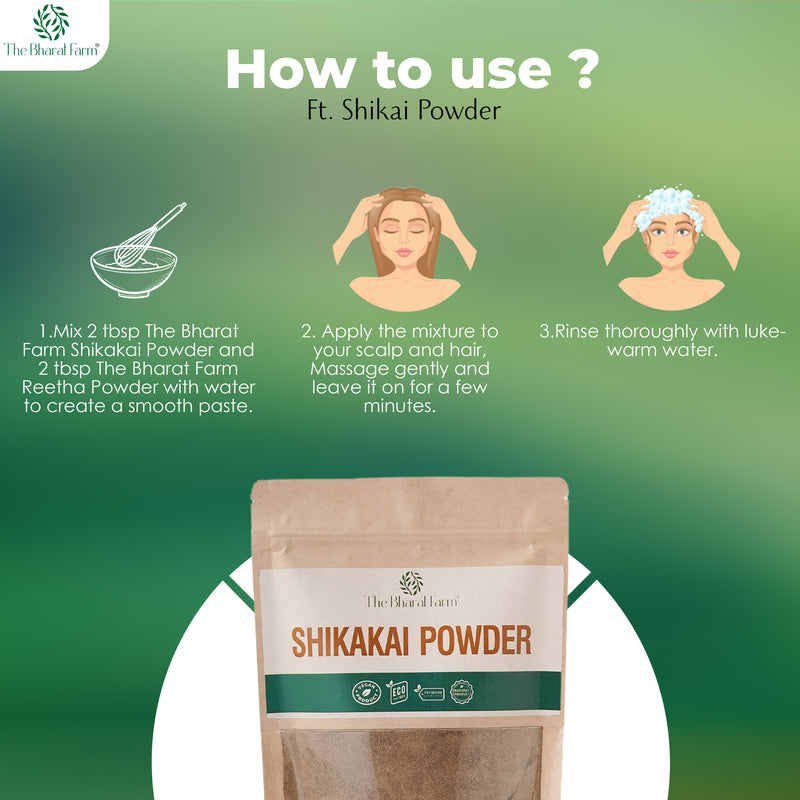 The Bharat Farm Shikakai Powder